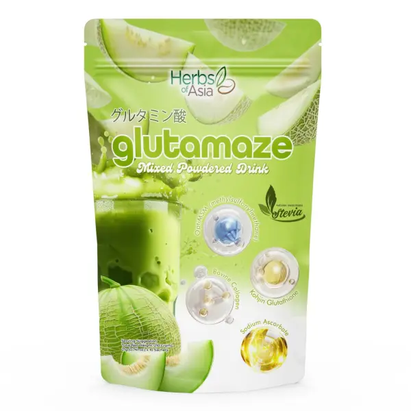 Glutamaze Mixed Powdered Drink (Melon Flavor)